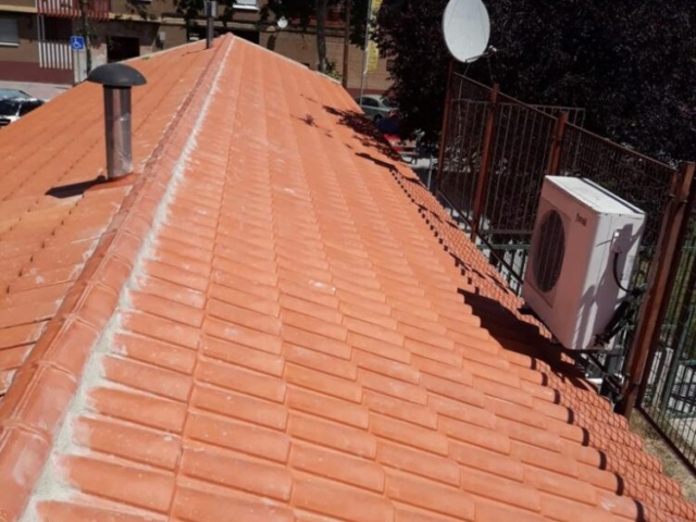 Instalacion-tejado tejado a dos aguas
