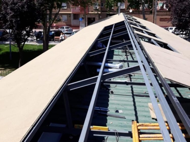 Instalacion-tejado Tejas arabes